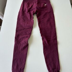 Gymshark Burgundy Leggings